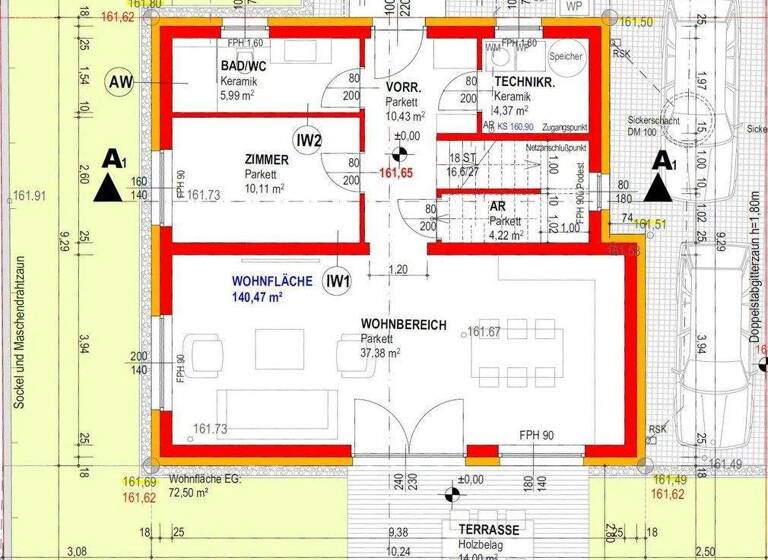 Einfamilienhaus zum Kauf - Erstbezug provisionsfrei 649.000 € 5 Zimmer 140 m² 271 m² Grundstück Gerasdorf bei Wien 2201