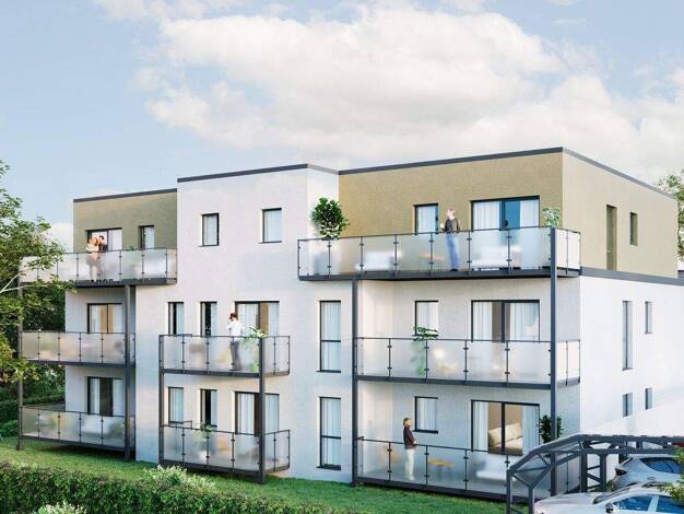 Wohnung zum Kauf - Erstbezug provisionsfrei 305.000 € 2 Zimmer 63,8 m² 1. Geschoss Diez 65582