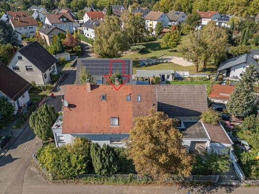 Mehrfamilienhaus zum Kauf 449.000 € 8 Zimmer 184 m² 602 m² Grundstück Durmersheim 76448
