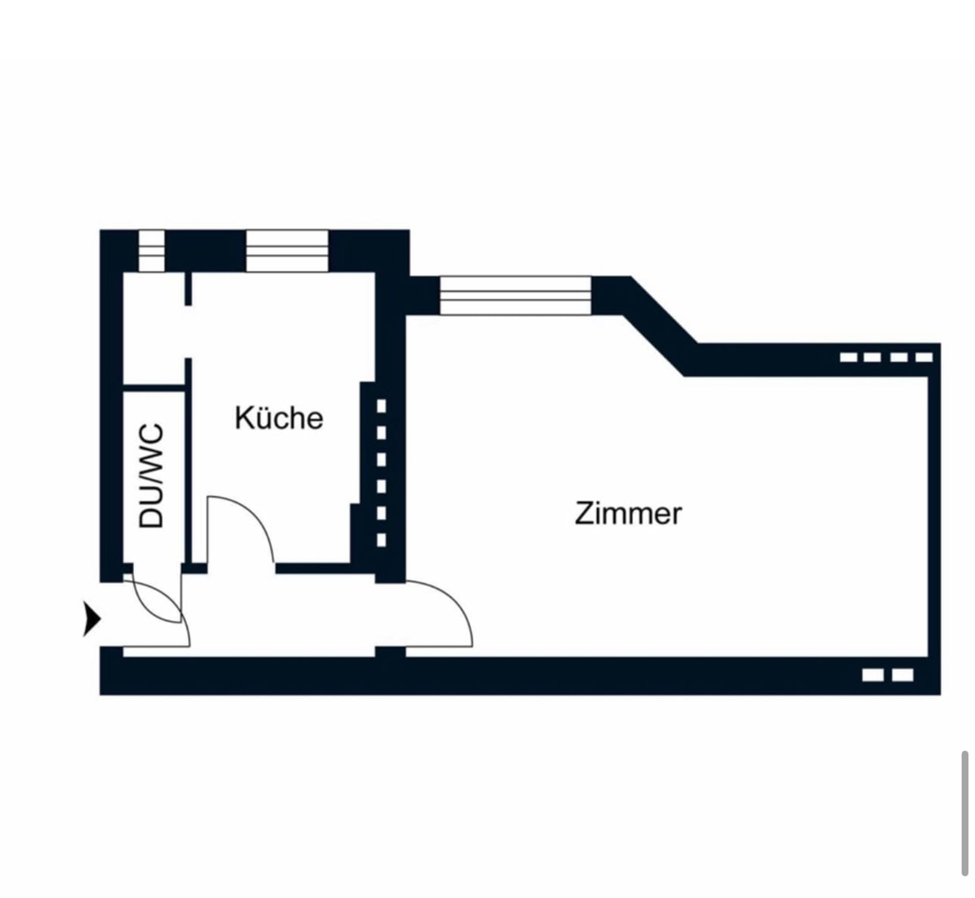 Studio zur Miete Wohnen auf Zeit 1.850 € 1 Zimmer 44 m²<br/>Wohnfläche Wilmersdorf Berlin 10713