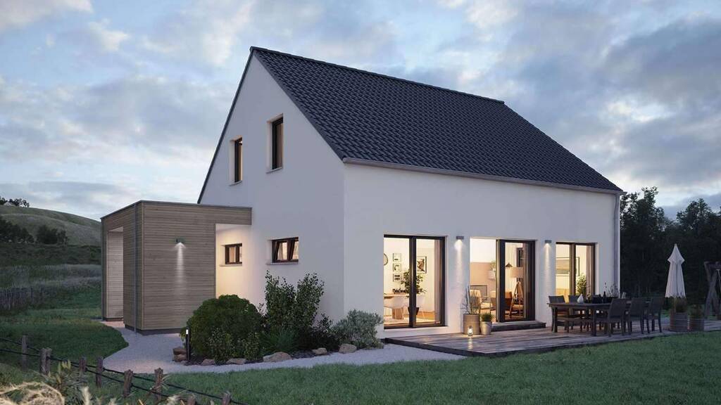 Einfamilienhaus zum Kauf provisionsfrei 294.399 € 5 Zimmer 148 m² 600 m² Grundstück Hoof Schauenburg 34270