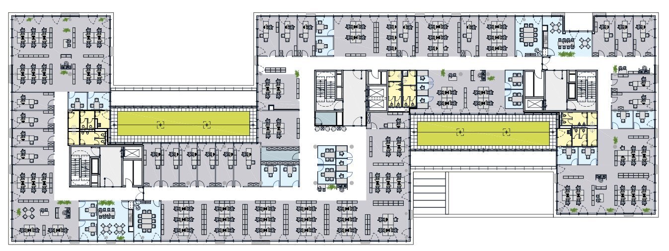 Bürogebäude zur Miete provisionsfrei 17,50 € 2.260 m²<br/>Bürofläche ab 1.030 m²<br/>Teilbarkeit Flughafen Frankfurt am Main 60549