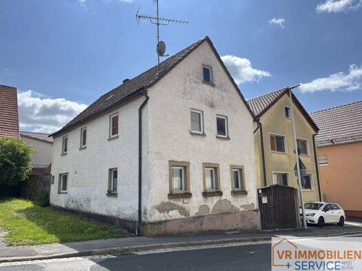 Einfamilienhaus zum Kauf 95.000 € 4 Zimmer 100 m² 163 m² Grundstück Maibach Poppenhausen / Maibach 97490