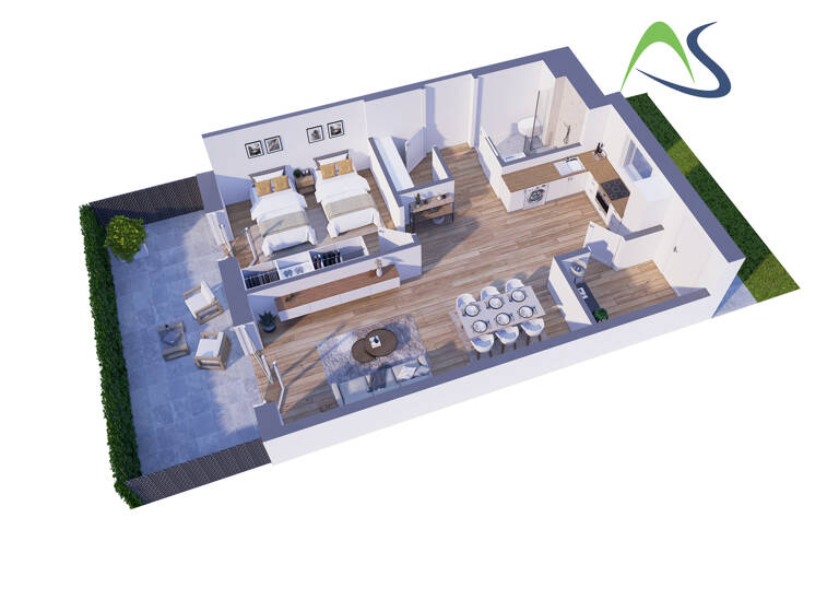 Wohnung zur Miete - Erstbezug 892 € 2 Zimmer 71,3 m² Eilenburger Str. 53a Reudnitz-Thonberg Leipzig 04317