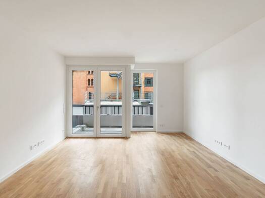 Wohnung zur Miete - Erstbezug 2.668 € 4 Zimmer 99,8 m² EG frei ab sofort Pufendorfstraße 3A-3E Friedrichshain Berlin 10249