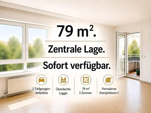 Wohnung zum Kauf provisionsfrei 279.000 € 3 Zimmer 79 m² 2. Geschoss Werner-Hilpert-Straße Steinberg Dietzenbach 63128
