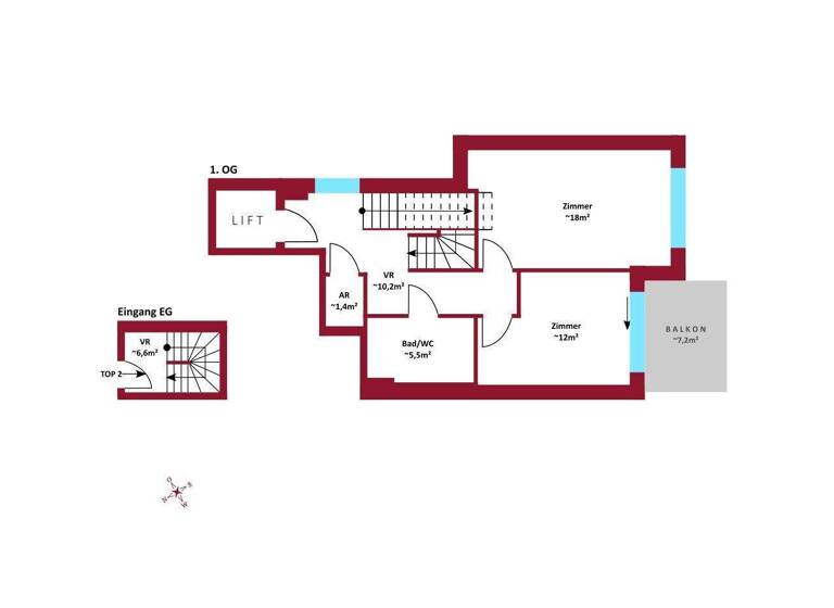 Wohnung zum Kauf - Erstbezug 1.169.000 € 4 Zimmer 122,3 m² Wien 1230