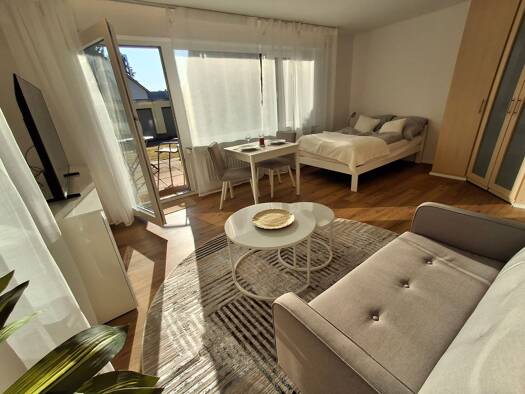 Terrassenwohnung zur Miete 975 € 1,5 Zimmer 40 m² Geschoss EG/4 frei ab 21.09.2026 Stammheim Stammheim 70439