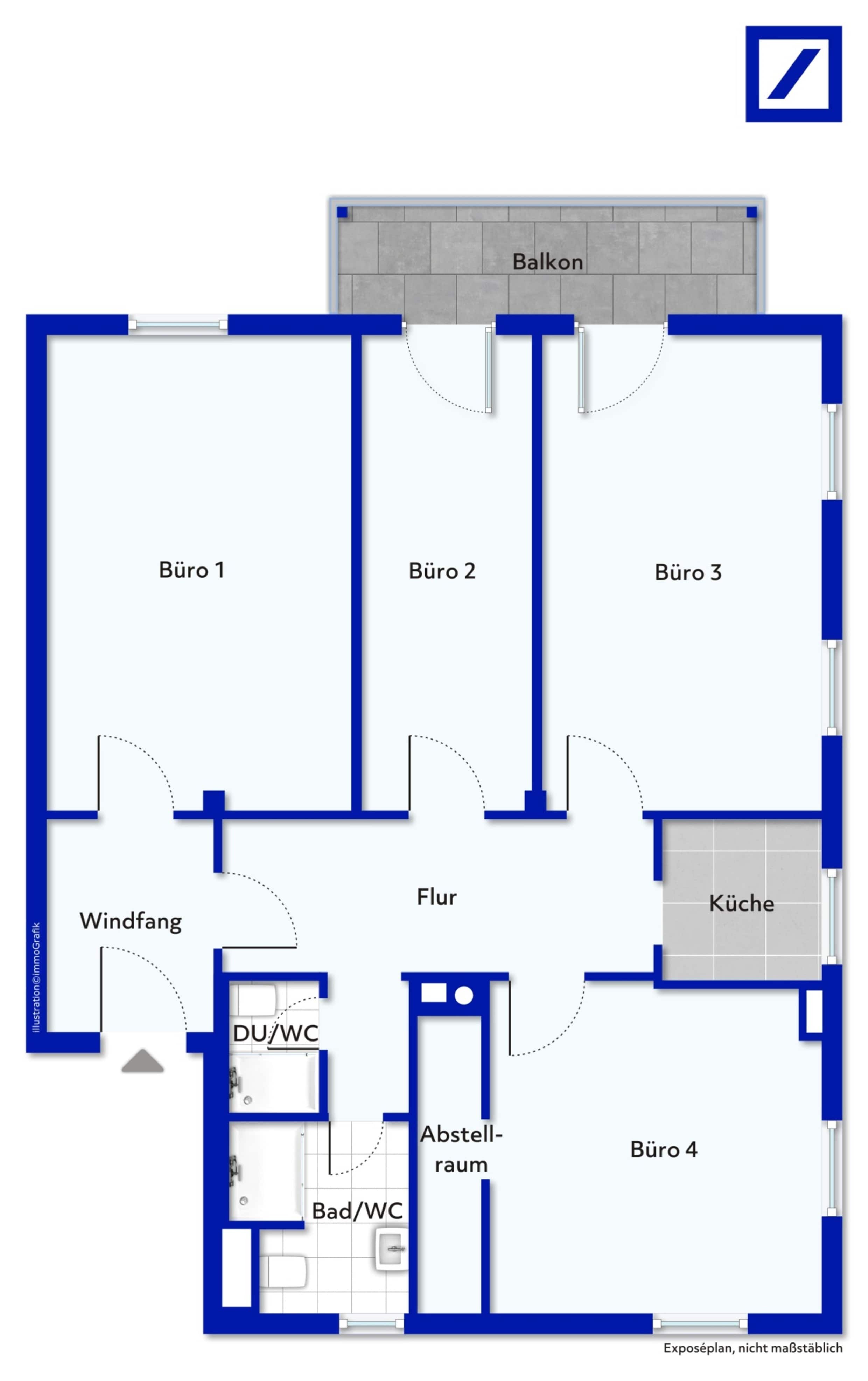 Wohnung zum Kauf 550.000 € 4 Zimmer 105 m²<br/>Wohnfläche 1.<br/>Geschoss Egmating Egmating 85658