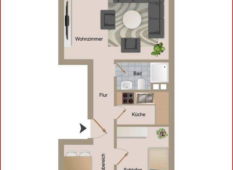 Wohnung zum Kauf 239.000 € 2 Zimmer 43,3 m² Am Golfplatz 27 Schönberger Strand Schönberg 24217