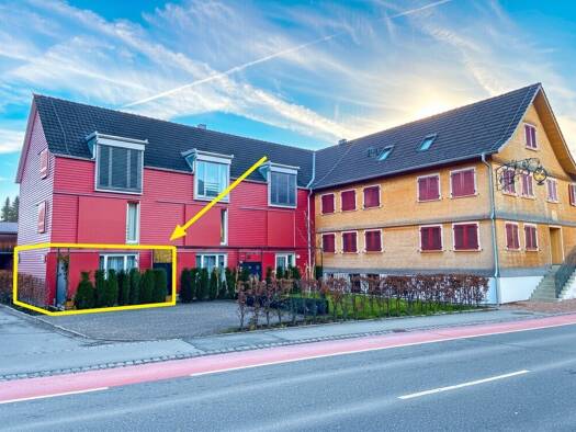 Wohnung zur Miete 749 € 1 Zimmer 37,2 m² EG Bauern 21a Altach 6844