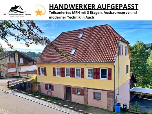 Mehrfamilienhaus zum Kauf 210.000 € 9 Zimmer 250 m² 290 m² Grundstück Aach Dornstetten 72280