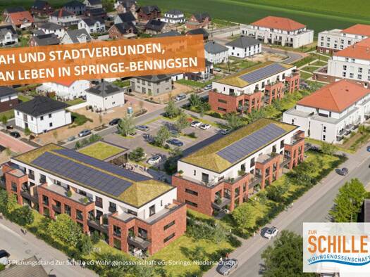 Wohnung zum Kauf - Erstbezug provisionsfrei 94.000 € 3 Zimmer 70 m² 1. Geschoss Süllbergstraße Bennigsen Springe 31832