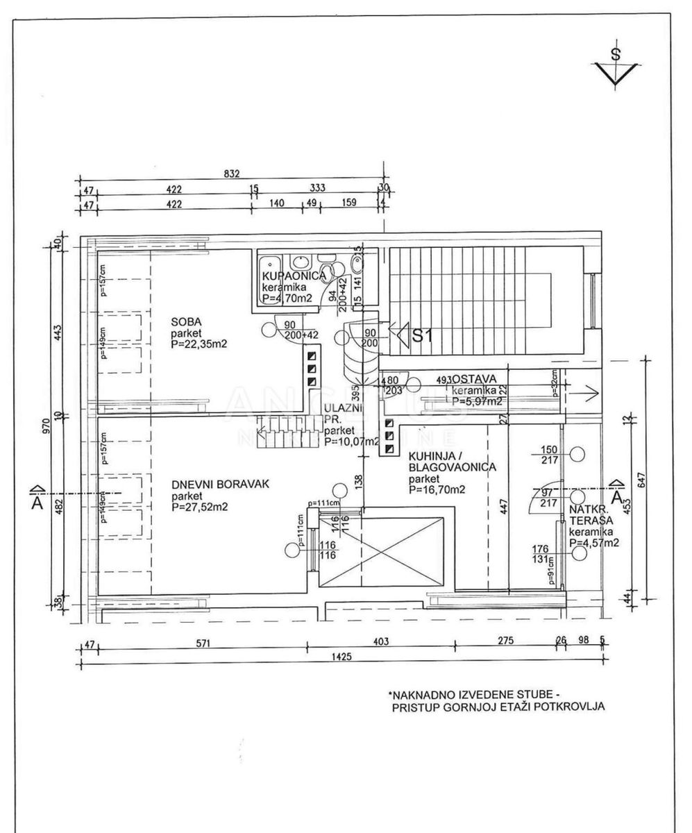 Wohnung zum Kauf 358.000 € 3 Zimmer 144 m²<br/>Wohnfläche 3.<br/>Geschoss Donji grad 10000