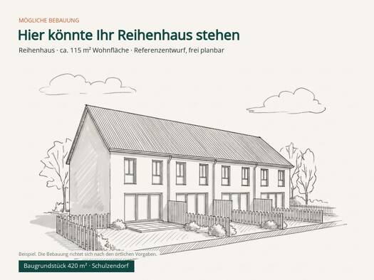 Grundstück zum Kauf 125.000 € 420 m² Grundstück Schulzendorf 15732