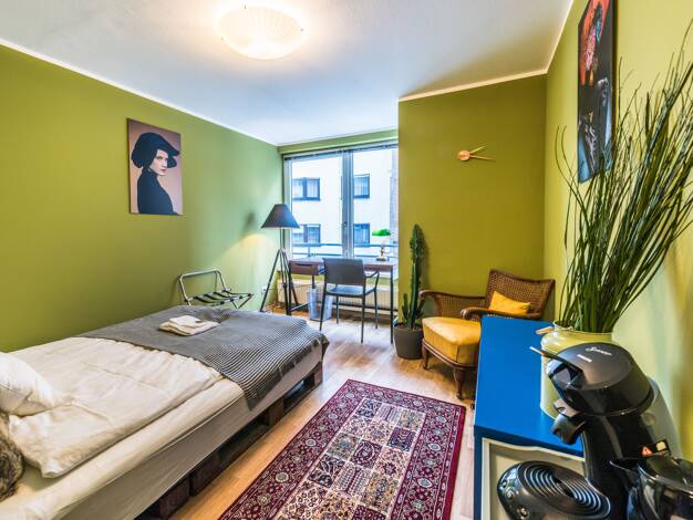 Studio zur Miete Wohnen auf Zeit 950 € 1 Zimmer 18 m² frei ab 01.05.2026 Quadrate Mannheim 68161