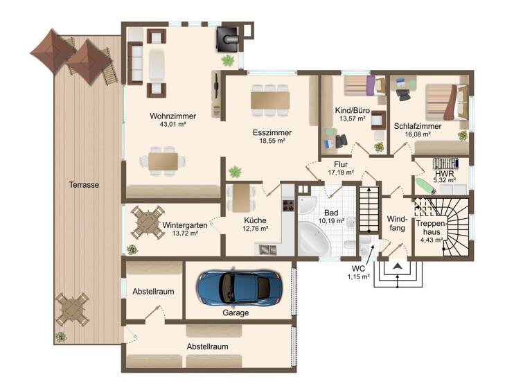 Mehrfamilienhaus zum Kauf provisionsfrei 485.000 € 6 Zimmer 215 m² 755 m² Grundstück Wildenloh Edewecht 26188
