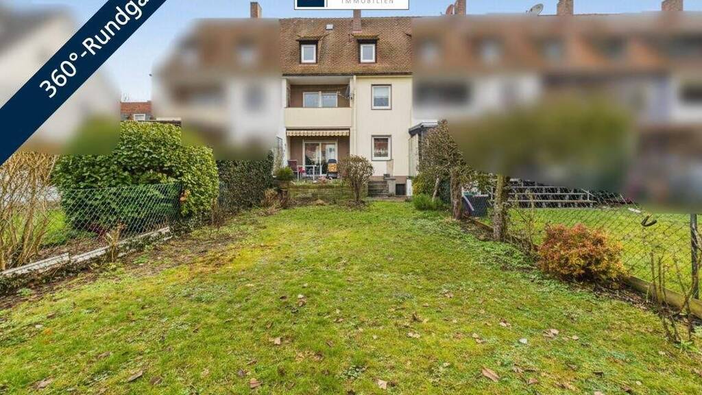 Reihenmittelhaus zum Kauf 399.000 € 6 Zimmer 122 m² 230 m² Grundstück Röthenbach b Schweinau Nürnberg 90451