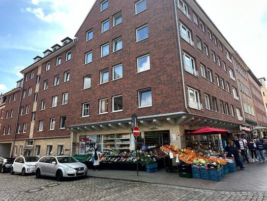 Wohnung zur Miete 380 € 1 Zimmer 26,6 m² 1. Geschoss frei ab sofort Innenstadt Innenstadt 23552