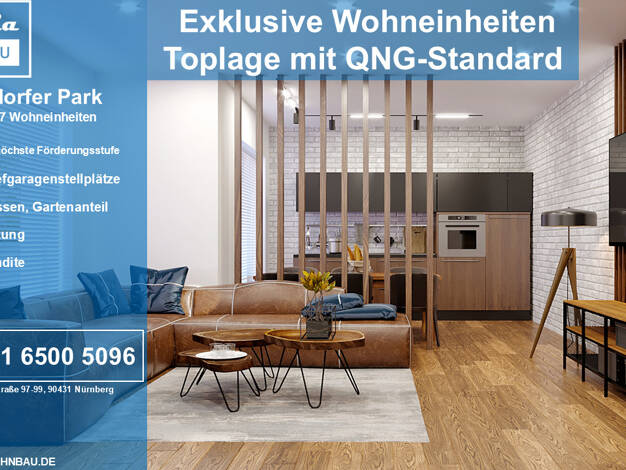 Penthouse zum Kauf - Erstbezug provisionsfrei 285.421 € 1 Zimmer 41,6 m² 2. Geschoss Reichelsdorfer Hauptstraße 97-99 Reichelsdorf Nürnberg / Reichelsdorf 90453