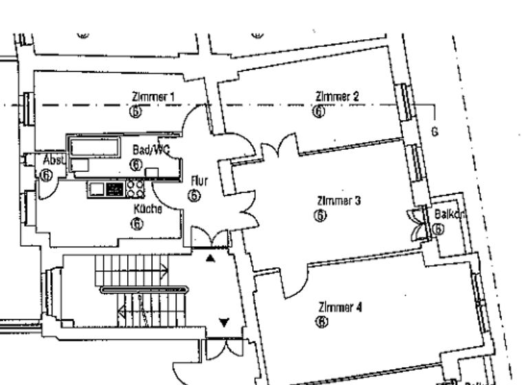Wohnung zum Kauf 395.000 € 4 Zimmer 98,8 m²<br/>Wohnfläche Beusselstrasse 37 Moabit Berlin 10553