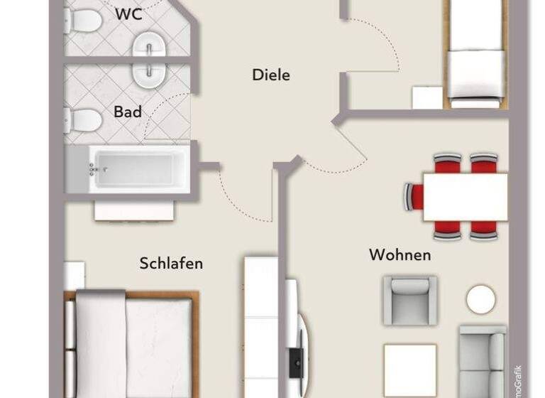 Wohnung zum Kauf provisionsfrei 198.000 € 3 Zimmer 77 m² EG Marxzell 76359
