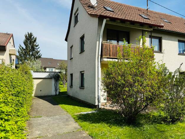 Doppelhaushälfte zum Kauf 539.000 € 6 Zimmer 123 m² 554 m² Grundstück frei ab sofort Höfingen Leonberg 71229
