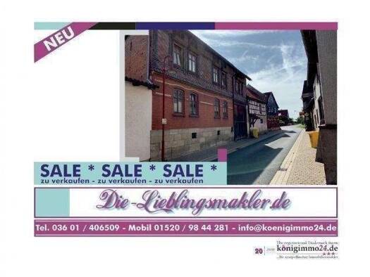 Einfamilienhaus zum Kauf 59.900 € 6 Zimmer 160 m² 1.115 m² Grundstück Langula Vogtei 99986