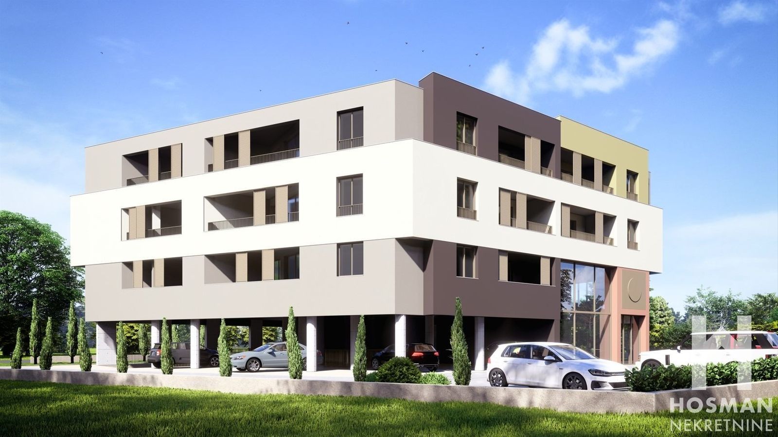 Wohnung zum Kauf 209.830 € 2 Zimmer 66 m²<br/>Wohnfläche 3.<br/>Geschoss Zadar center