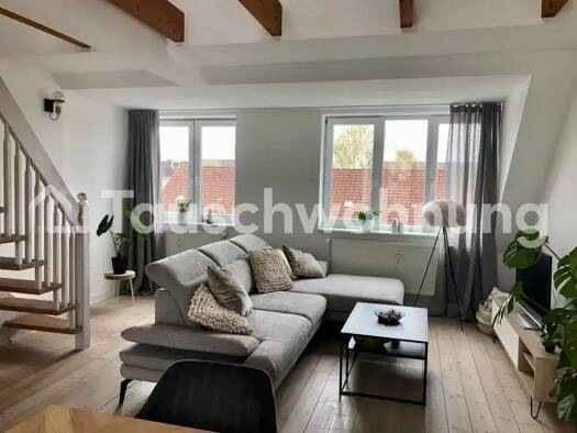 Maisonette zur Miete Tauschwohnung 900 € 3 Zimmer 72 m² 4. Geschoss Alsterdorf Hamburg 22307