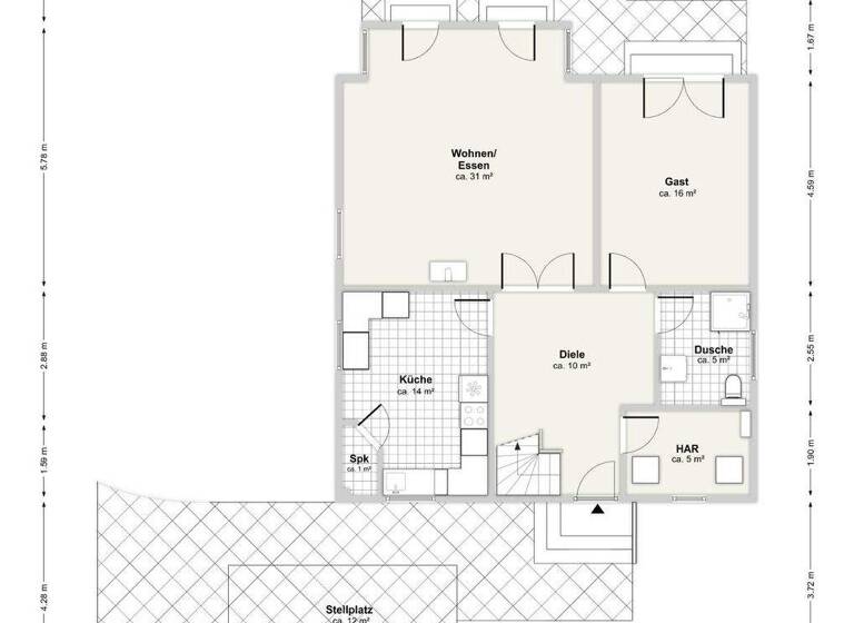 Einfamilienhaus zum Kauf 449.000 € 6 Zimmer 146 m² 362 m² Grundstück Büderich Wesel 46487