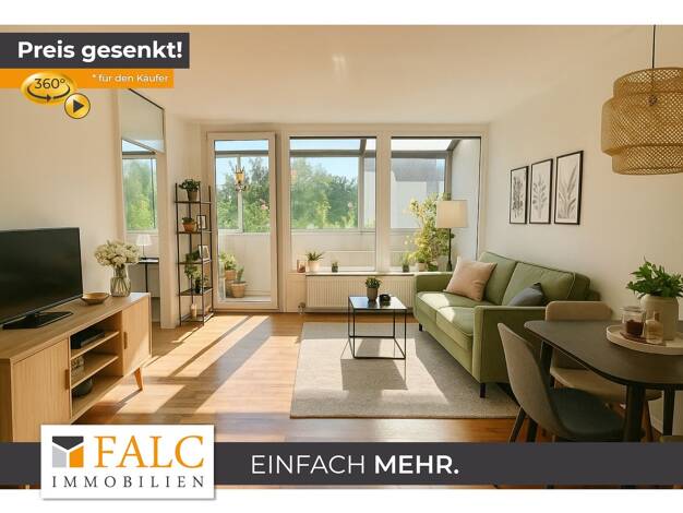 Wohnung zum Kauf 234.999 € 2 Zimmer 57,8 m² 4. Geschoss Lechhausen Augsburg 86167