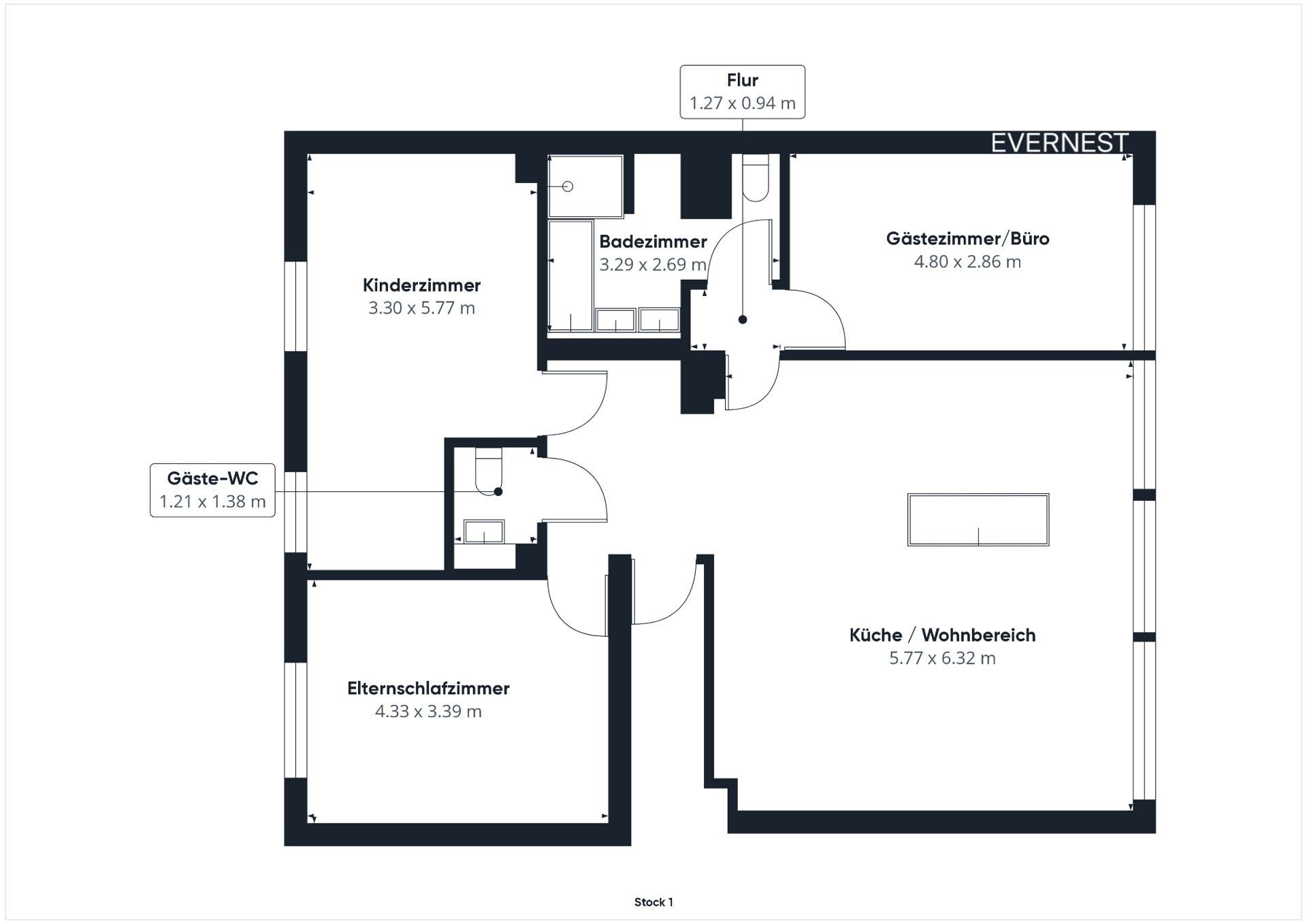 Terrassenwohnung zum Kauf 449.000 € 4 Zimmer 107 m²<br/>Wohnfläche 1.<br/>Geschoss Bothfeld Hannover 30659