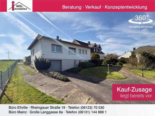 Bungalow zum Kauf 498.000 € 5,5 Zimmer 150 m² 1.883 m² Grundstück Kiedrich 65399