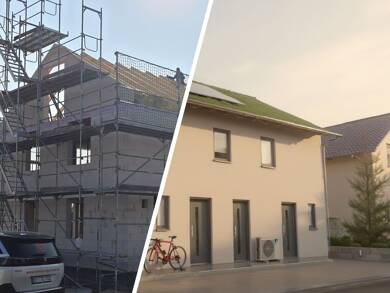Doppelhaushälfte zum Kauf - Erstbezug 419.500 € 5 Zimmer 112 m² 196 m² Grundstück Erfurt 99094
