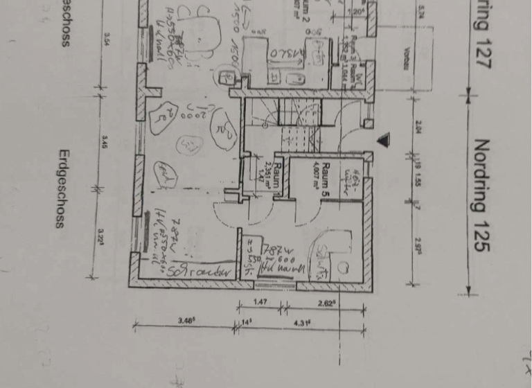 Mehrfamilienhaus zum Kauf provisionsfrei 399.000 € 7 Zimmer 224 m² 363 m² Grundstück Nordring 125-127 St. Tönis Tönisvorst 47918
