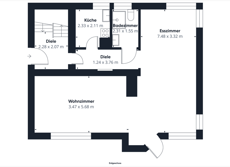 Einfamilienhaus zum Kauf 249.000 € 4 Zimmer 104 m² 1.274 m² Grundstück Schandelah Cremlingen 38162
