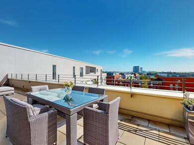 Penthouse zum Kauf 740.000 € 3 Zimmer 109,5 m² 7. Geschoss Frankfurt am Main 60486