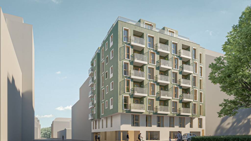 Wohnung zum Kauf - Erstbezug provisionsfrei 296.900 € 2 Zimmer 44,6 m² 5. Geschoss Davidgasse 59 Wien 1100