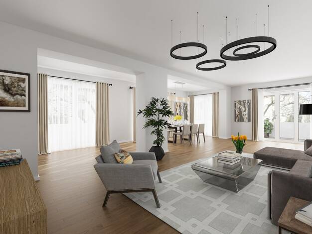 Wohnung zum Kauf 1.195.000 € 3 Zimmer 143,4 m² 1. Geschoss frei ab sofort Darmstadt 64285