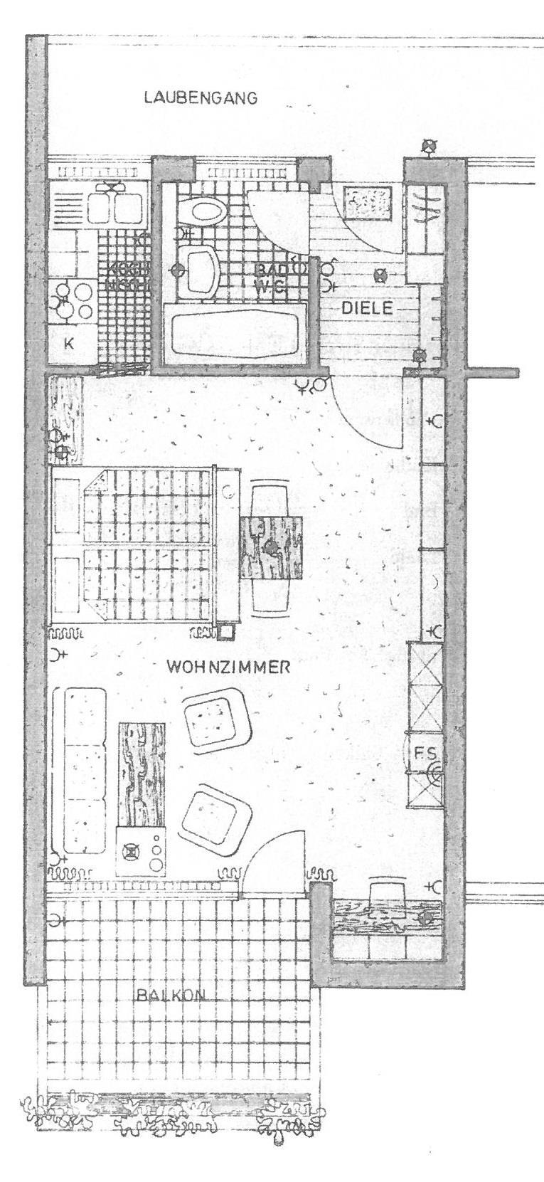 Studio zur Miete 590 € 1 Zimmer 42,8 m²<br/>Wohnfläche 3.<br/>Geschoss 01.03.2025<br/>Verfügbarkeit Kanalstraße 1 Weilheim Weilheim in Oberbayern 82362