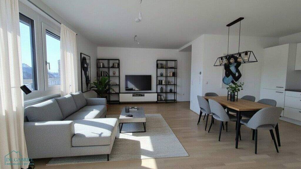 Wohnung zur Miete 1.298 € 2 Zimmer 58,4 m² 5. Geschoss Wien 1060