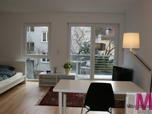 Wohnung zur Miete Wohnen auf Zeit 920 € 1 Zimmer 40 m² frei ab 01.10.2025 Wöhrd Nürnberg 90489