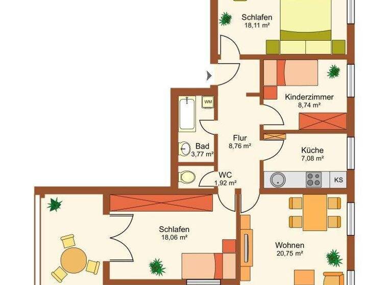 Wohnung zum Kauf 315.000 € 4 Zimmer 86,6 m² Bregenz 6900