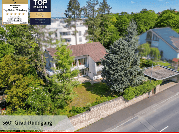 Einfamilienhaus zum Kauf 1.090.000 € 6 Zimmer 269 m² 1.030 m² Grundstück Frauenland Würzburg 97074