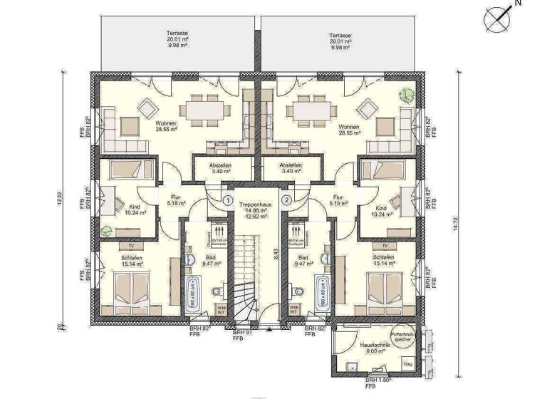 Wohnung zum Kauf provisionsfrei Niepars 18442