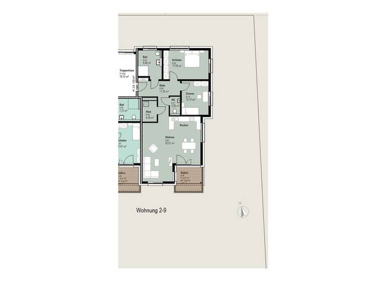 Wohnung zum Kauf - Erstbezug provisionsfrei 497.200 € 3 Zimmer 105,3 m² Northeim 37154