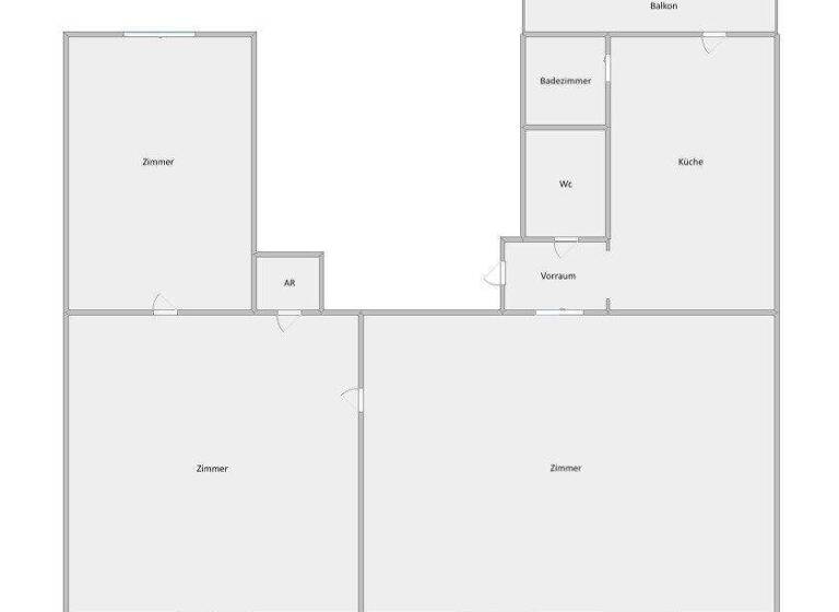Wohnung zur Miete 499 € 3 Zimmer 80 m² 1. Geschoss Eggenberg Graz 8020