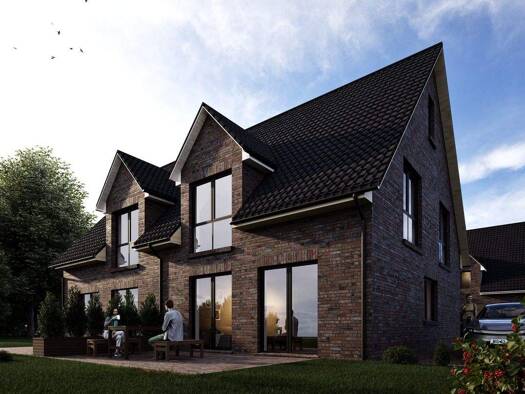 Doppelhaushälfte zum Kauf - Erstbezug provisionsfrei 448.500 € 5 Zimmer 121,9 m² 320 m² Grundstück Groß Stieten 23972