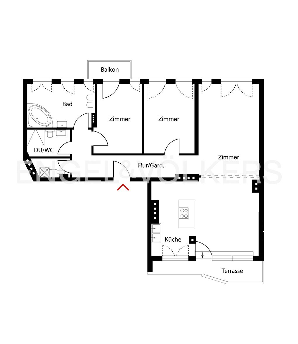 Wohnung zum Kauf 843.000 € 3 Zimmer 112 m²<br/>Wohnfläche 3.<br/>Geschoss Wilhelmsruh Berlin 13158